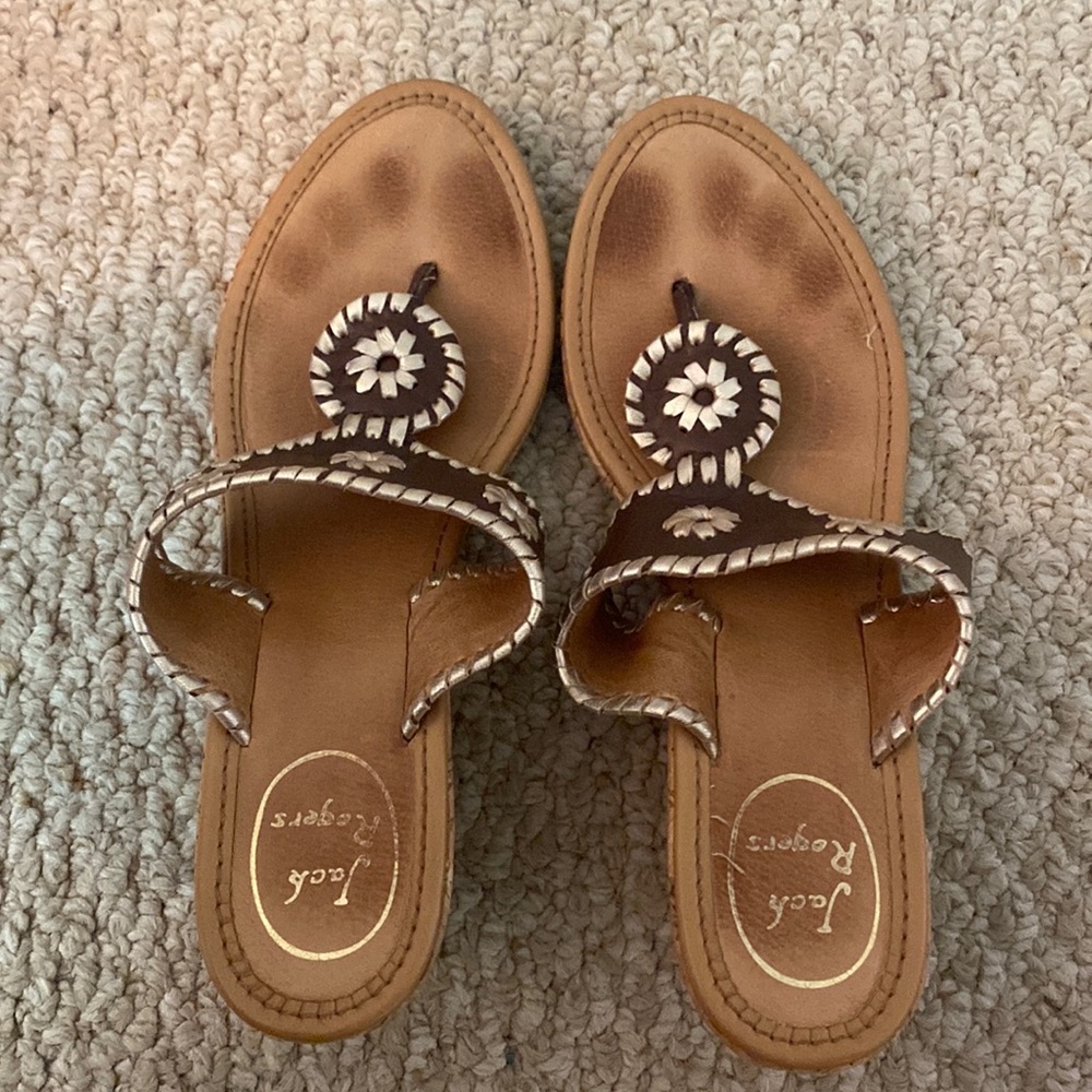 Lightly worn Jack Rodgers Wedges